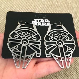 Star Wars Millennium Falcon Hoop earrings
